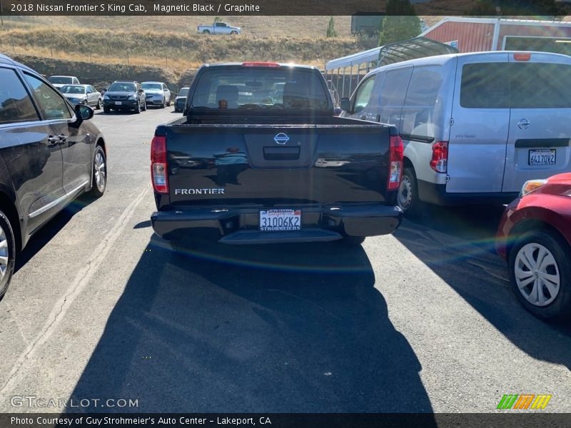 Magnetic Black / Graphite 2018 Nissan Frontier S King Cab