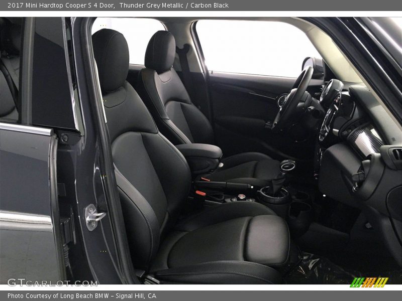 Thunder Grey Metallic / Carbon Black 2017 Mini Hardtop Cooper S 4 Door