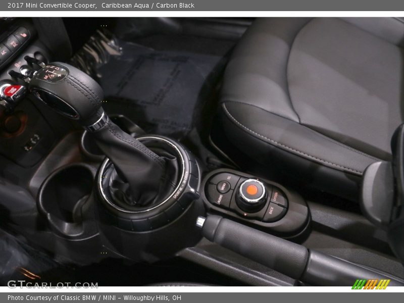 Caribbean Aqua / Carbon Black 2017 Mini Convertible Cooper