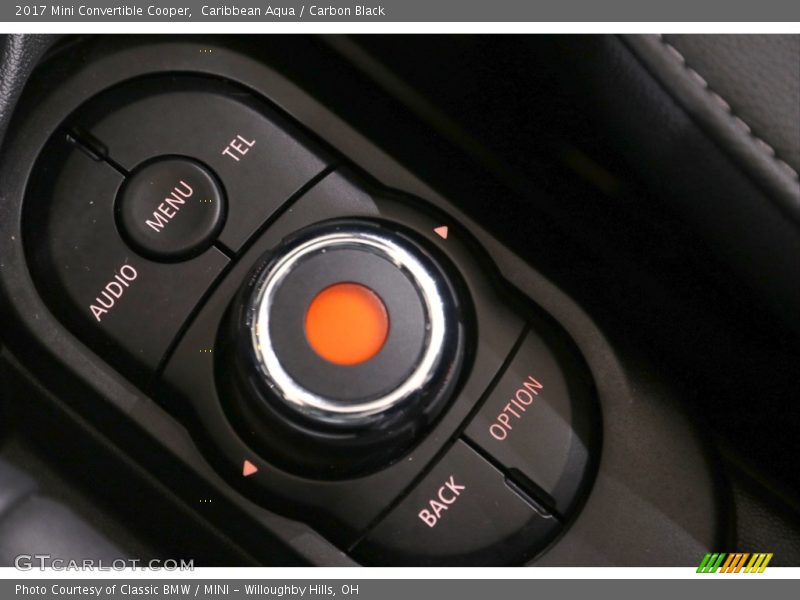Caribbean Aqua / Carbon Black 2017 Mini Convertible Cooper
