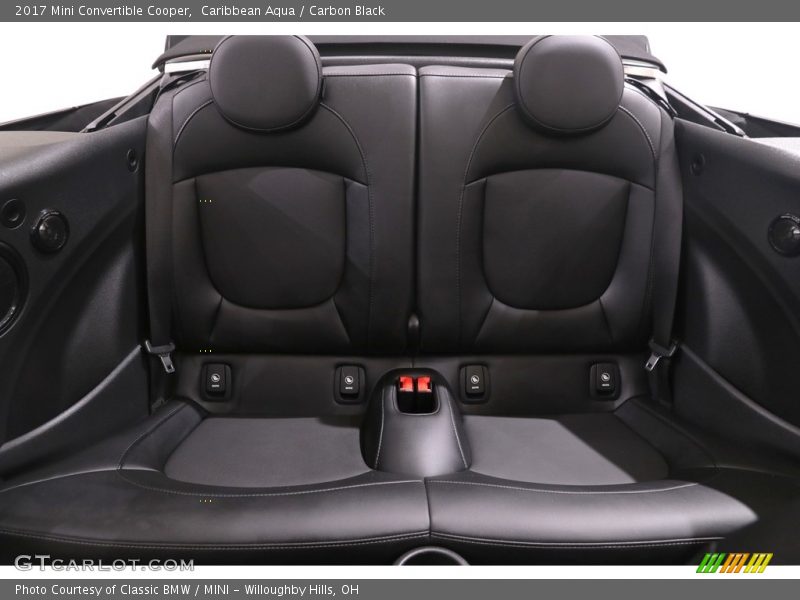 Caribbean Aqua / Carbon Black 2017 Mini Convertible Cooper