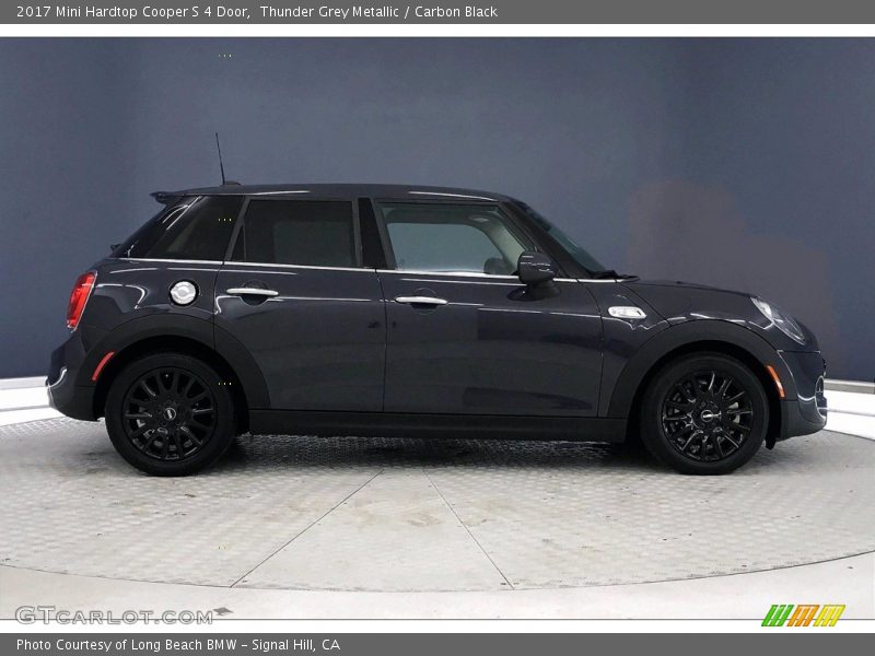 Thunder Grey Metallic / Carbon Black 2017 Mini Hardtop Cooper S 4 Door