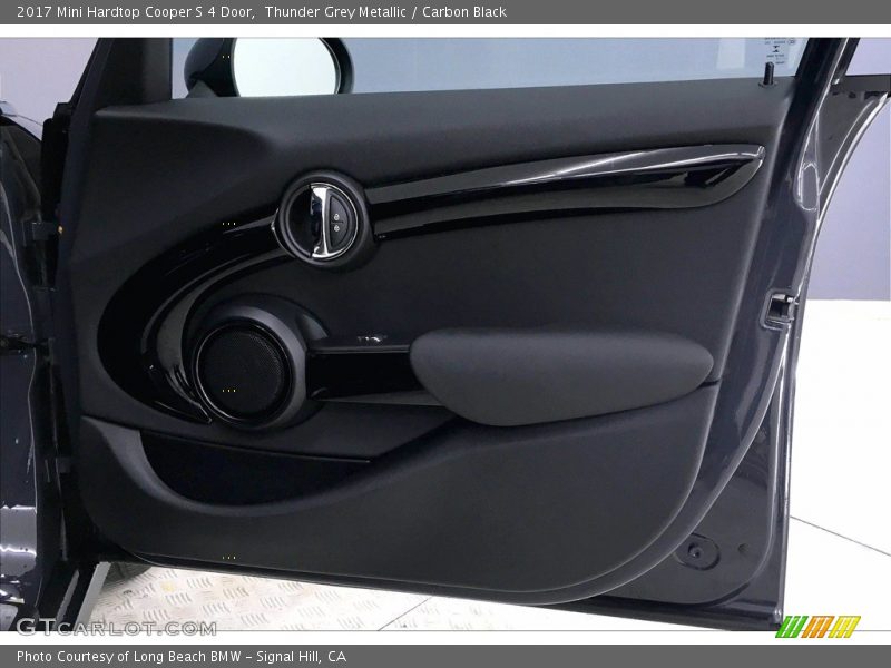Thunder Grey Metallic / Carbon Black 2017 Mini Hardtop Cooper S 4 Door