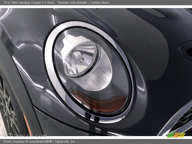 Thunder Grey Metallic / Carbon Black 2017 Mini Hardtop Cooper S 4 Door