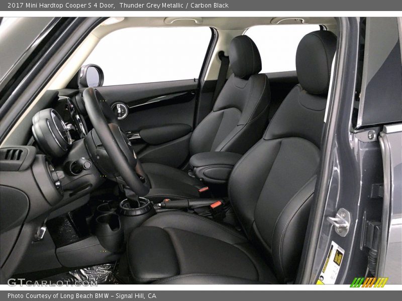 Thunder Grey Metallic / Carbon Black 2017 Mini Hardtop Cooper S 4 Door