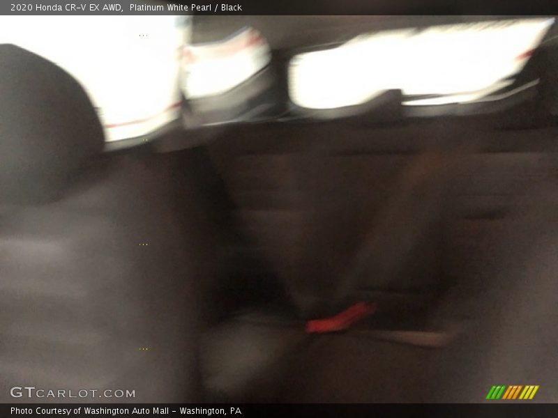 Platinum White Pearl / Black 2020 Honda CR-V EX AWD
