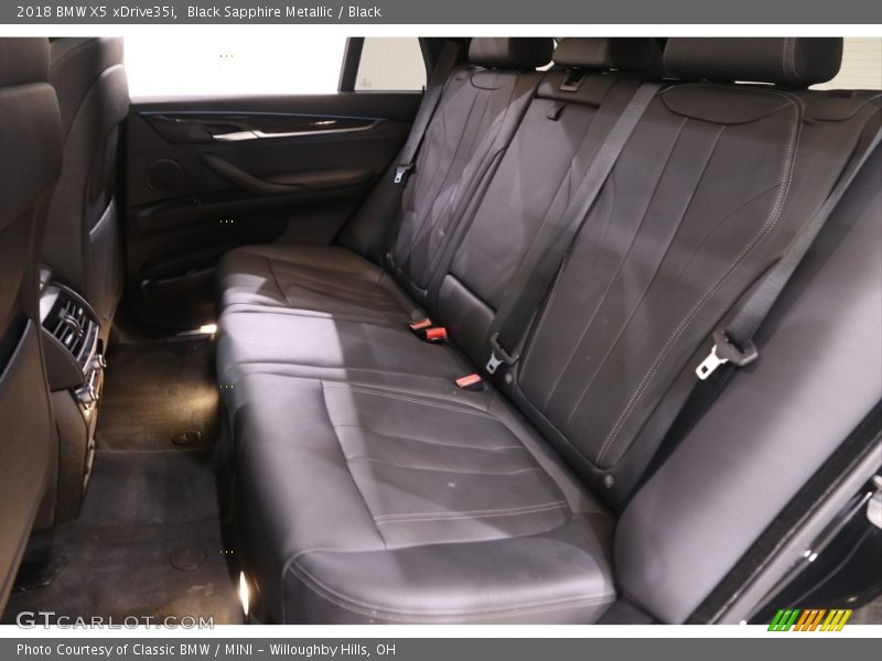Black Sapphire Metallic / Black 2018 BMW X5 xDrive35i