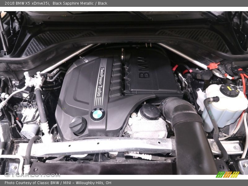 Black Sapphire Metallic / Black 2018 BMW X5 xDrive35i