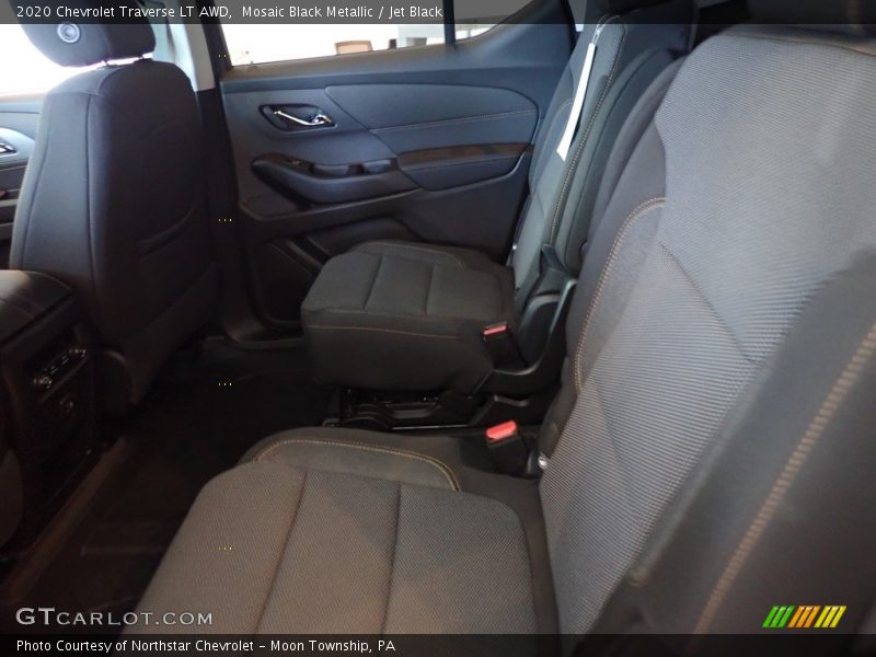 Mosaic Black Metallic / Jet Black 2020 Chevrolet Traverse LT AWD