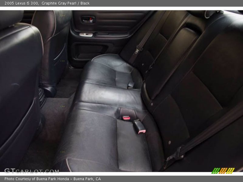 Graphite Gray Pearl / Black 2005 Lexus IS 300