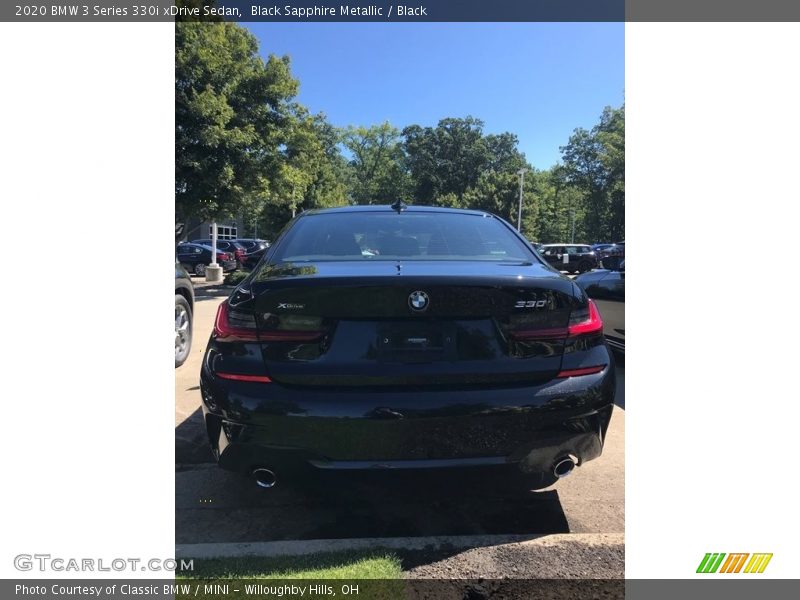 Black Sapphire Metallic / Black 2020 BMW 3 Series 330i xDrive Sedan
