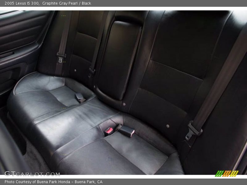 Graphite Gray Pearl / Black 2005 Lexus IS 300