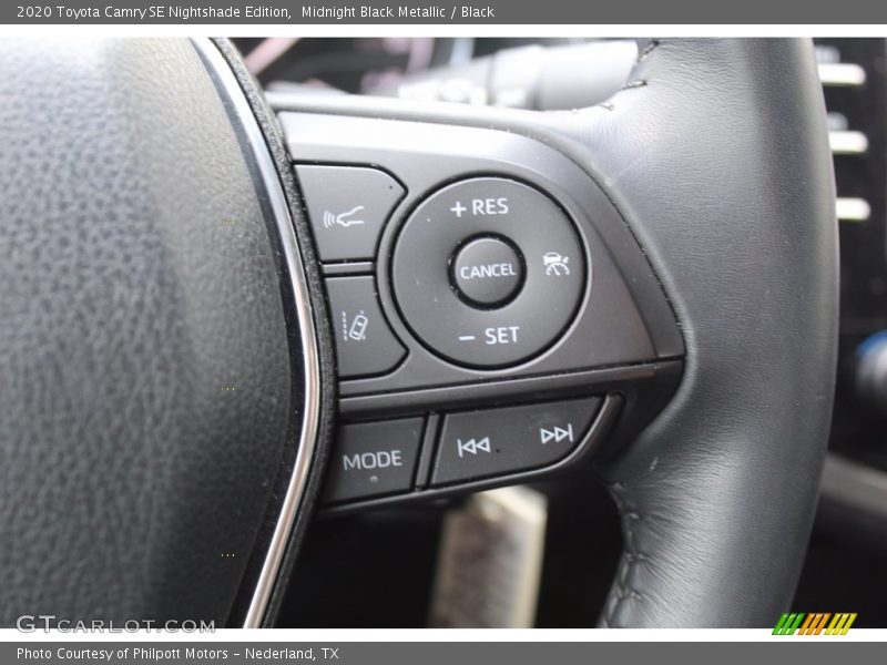 Midnight Black Metallic / Black 2020 Toyota Camry SE Nightshade Edition