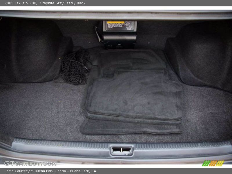 Graphite Gray Pearl / Black 2005 Lexus IS 300