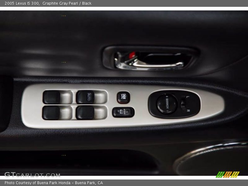 Graphite Gray Pearl / Black 2005 Lexus IS 300