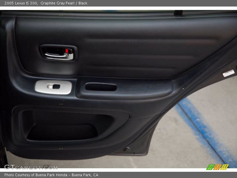 Graphite Gray Pearl / Black 2005 Lexus IS 300