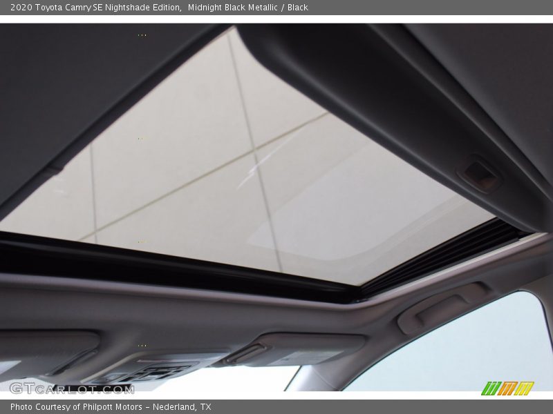 Midnight Black Metallic / Black 2020 Toyota Camry SE Nightshade Edition