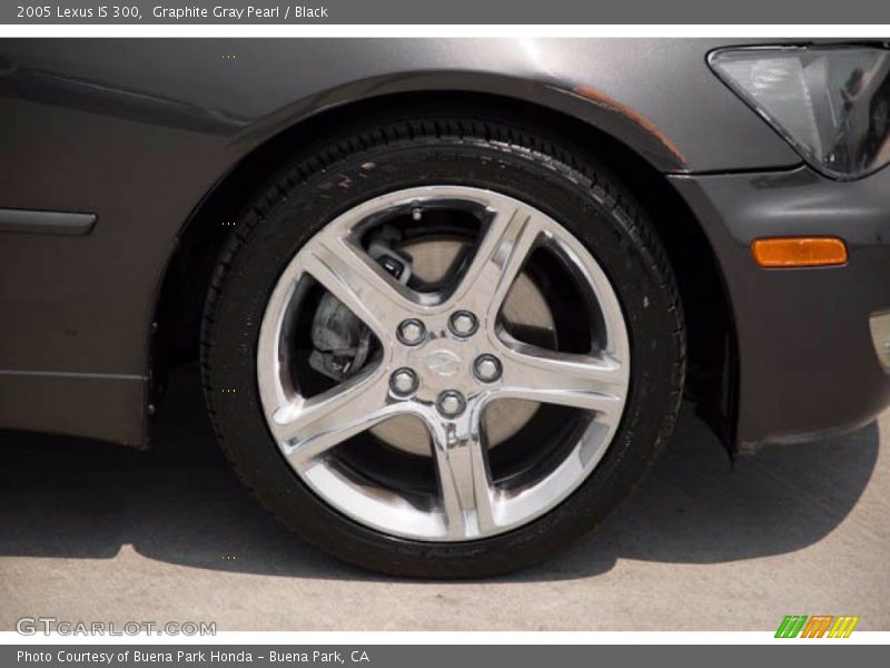 Graphite Gray Pearl / Black 2005 Lexus IS 300