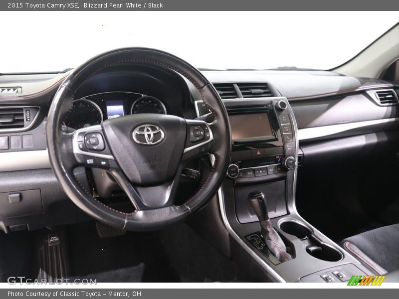 Dashboard of 2015 Camry XSE