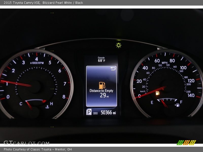  2015 Camry XSE XSE Gauges