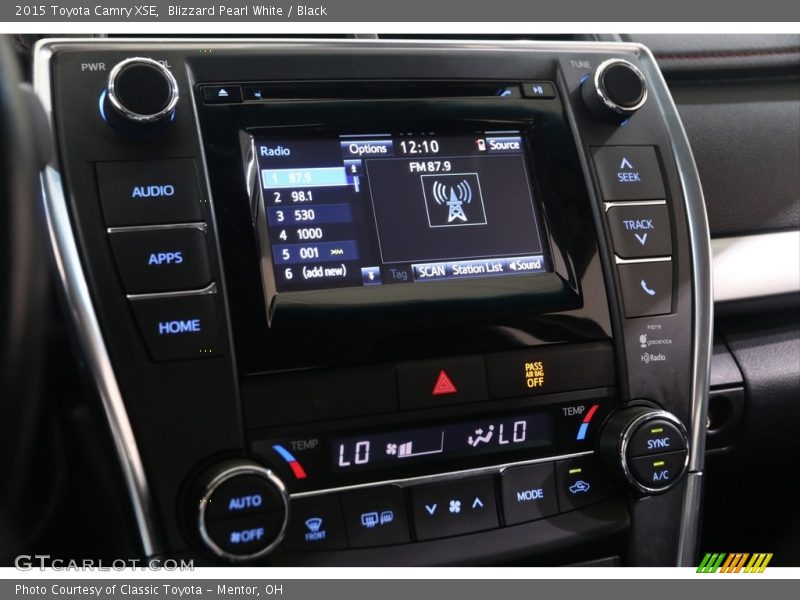 Audio System of 2015 Camry XSE