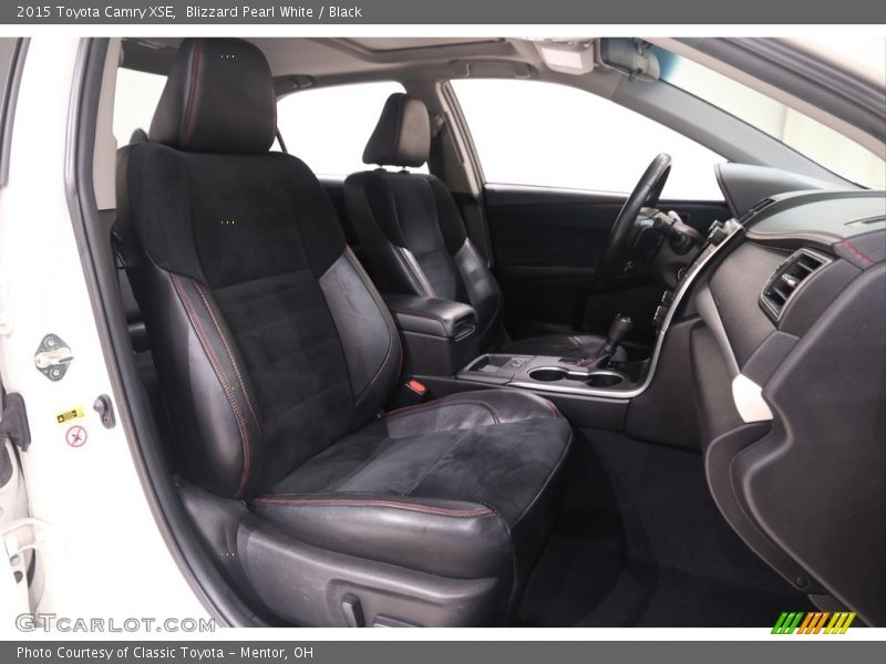 Front Seat of 2015 Camry XSE