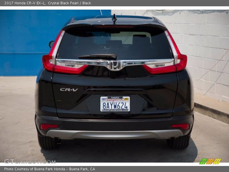 Crystal Black Pearl / Black 2017 Honda CR-V EX-L