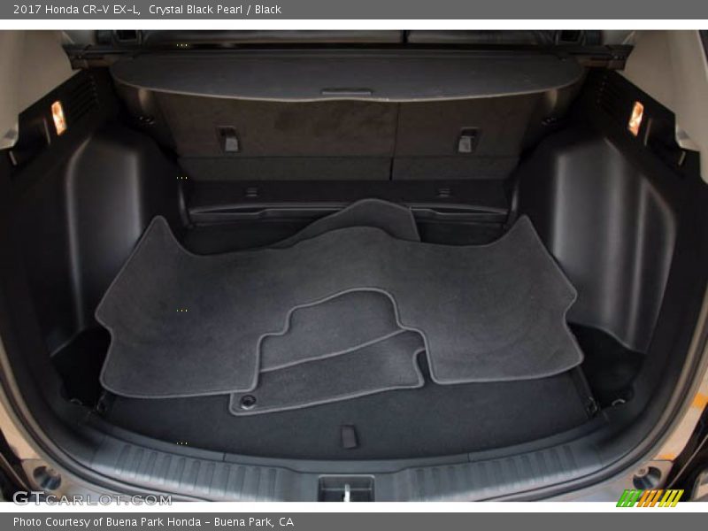 Crystal Black Pearl / Black 2017 Honda CR-V EX-L