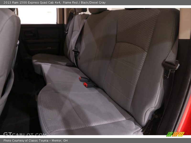 Flame Red / Black/Diesel Gray 2013 Ram 1500 Express Quad Cab 4x4