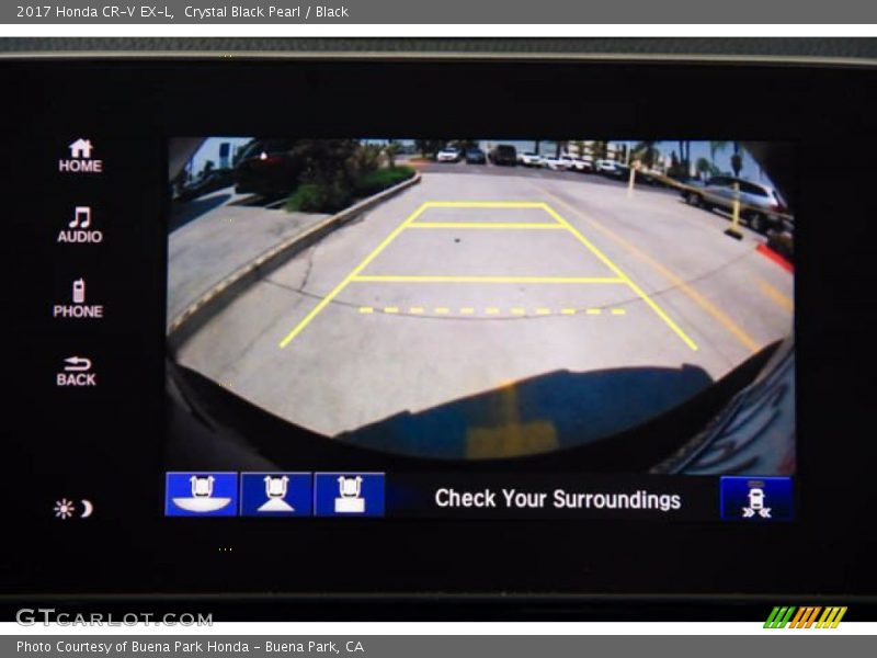 Crystal Black Pearl / Black 2017 Honda CR-V EX-L