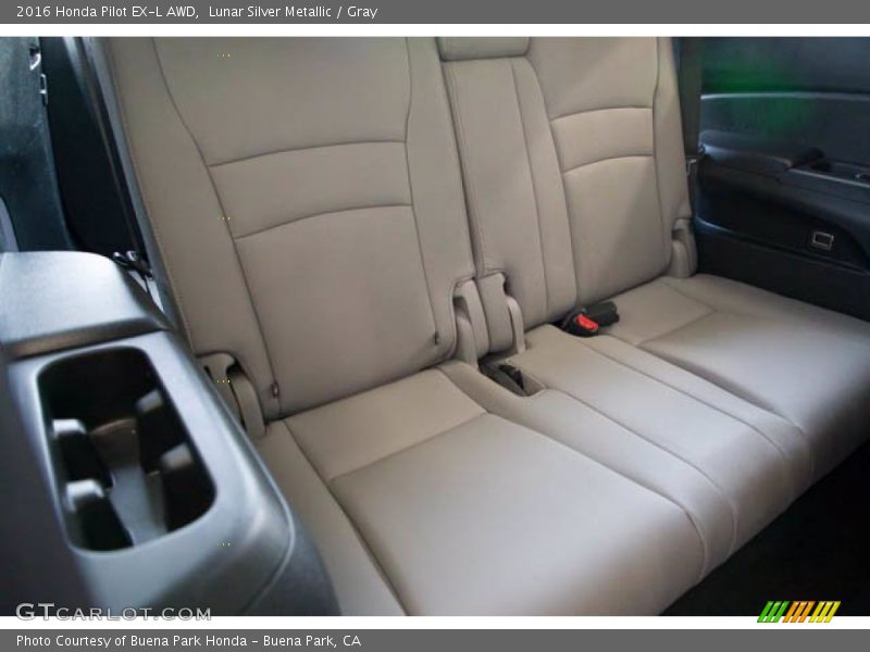 Lunar Silver Metallic / Gray 2016 Honda Pilot EX-L AWD