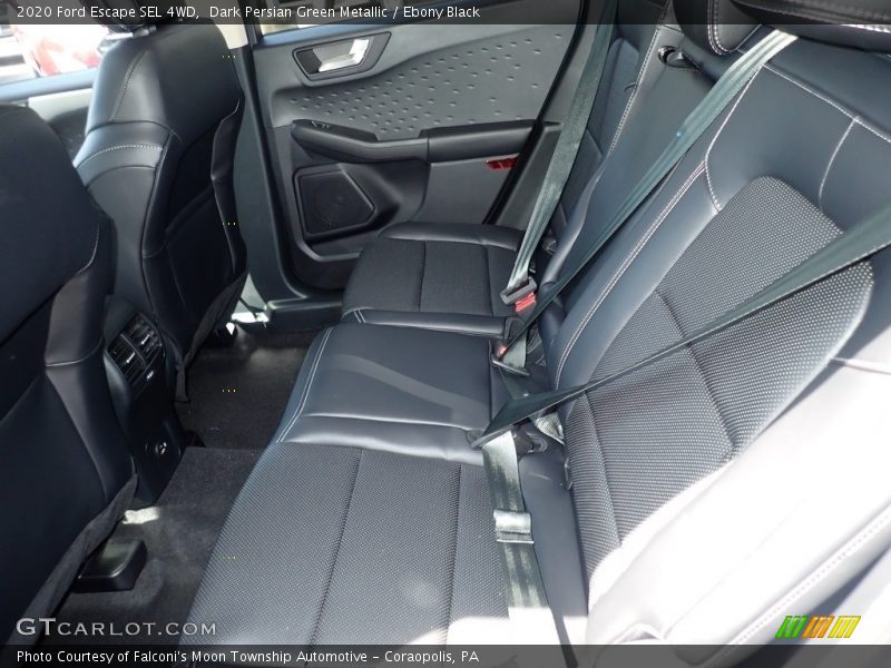 Dark Persian Green Metallic / Ebony Black 2020 Ford Escape SEL 4WD
