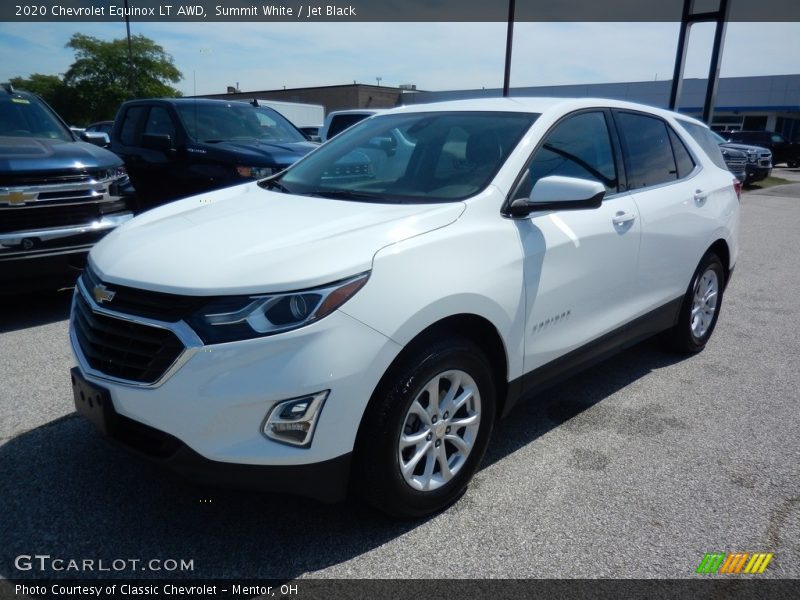 Summit White / Jet Black 2020 Chevrolet Equinox LT AWD