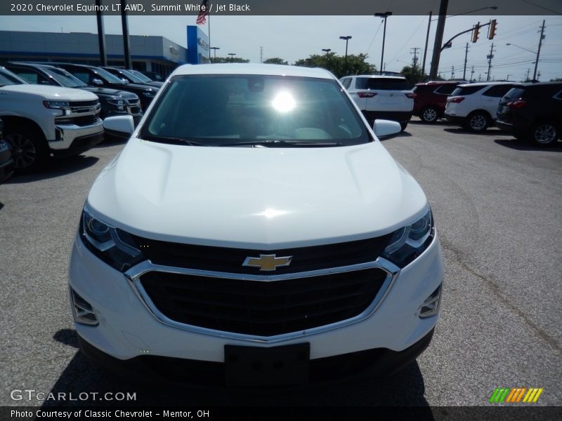 Summit White / Jet Black 2020 Chevrolet Equinox LT AWD