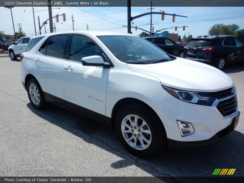 Summit White / Jet Black 2020 Chevrolet Equinox LT AWD