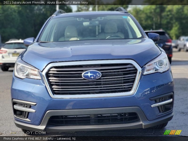 Abyss Blue Pearl / Warm Ivory 2021 Subaru Ascent Premium