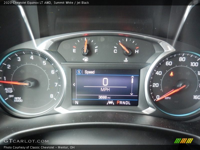 Summit White / Jet Black 2020 Chevrolet Equinox LT AWD