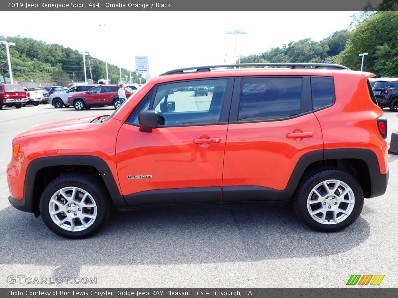 Omaha Orange / Black 2019 Jeep Renegade Sport 4x4