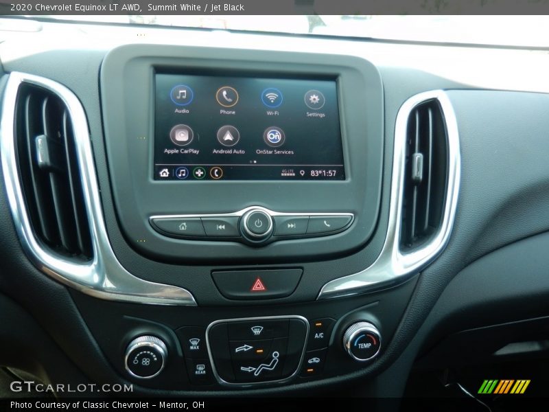 Summit White / Jet Black 2020 Chevrolet Equinox LT AWD