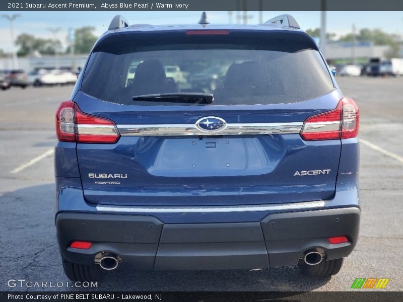 Abyss Blue Pearl / Warm Ivory 2021 Subaru Ascent Premium