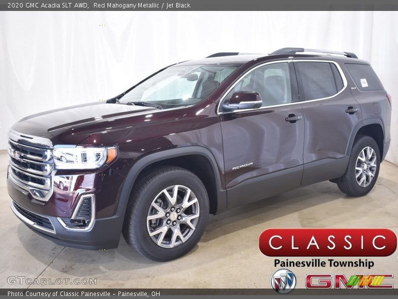 Red Mahogany Metallic / Jet Black 2020 GMC Acadia SLT AWD