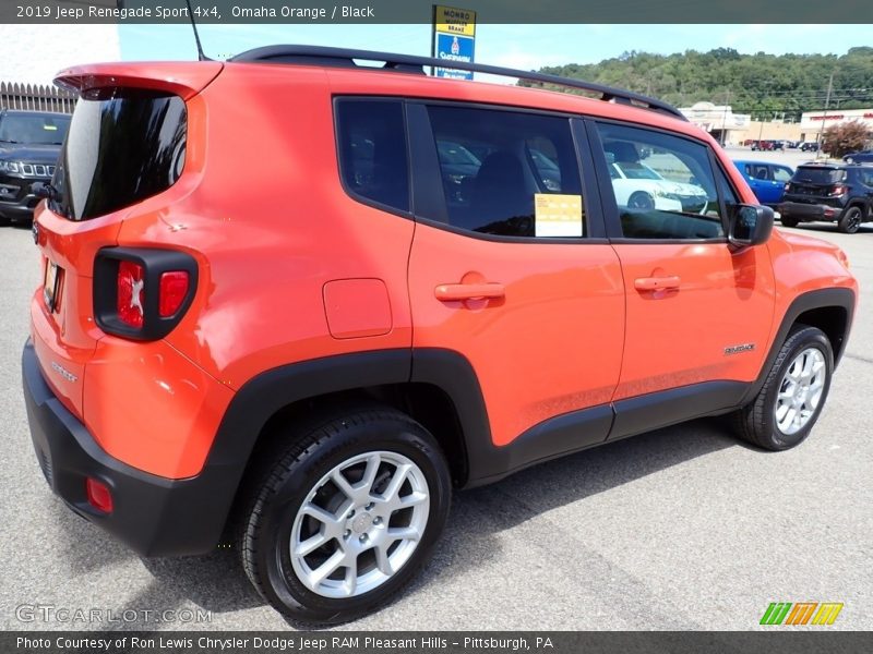 Omaha Orange / Black 2019 Jeep Renegade Sport 4x4