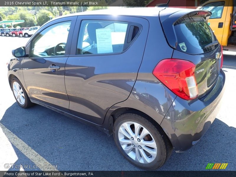 Titanium Metallic / Jet Black 2016 Chevrolet Spark LT