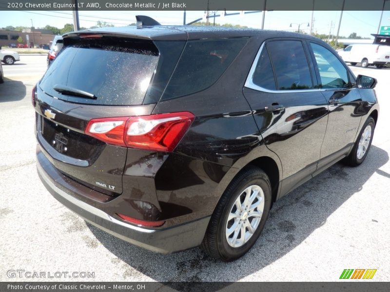Chocolate Metallic / Jet Black 2020 Chevrolet Equinox LT AWD