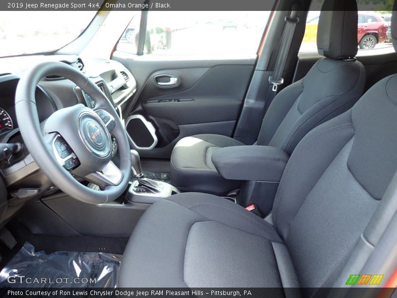 Omaha Orange / Black 2019 Jeep Renegade Sport 4x4