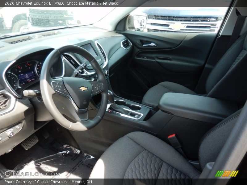 Chocolate Metallic / Jet Black 2020 Chevrolet Equinox LT AWD