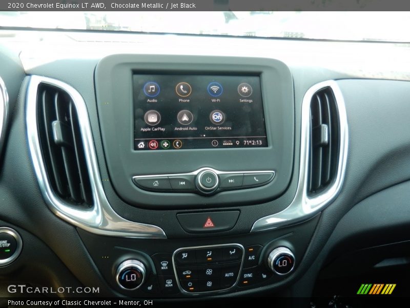 Chocolate Metallic / Jet Black 2020 Chevrolet Equinox LT AWD