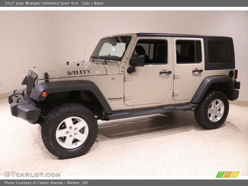 Gobi / Black 2017 Jeep Wrangler Unlimited Sport 4x4