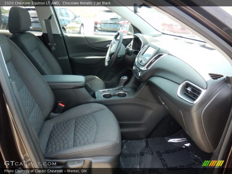 Chocolate Metallic / Jet Black 2020 Chevrolet Equinox LT AWD
