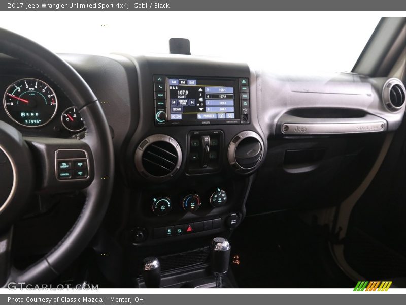 Gobi / Black 2017 Jeep Wrangler Unlimited Sport 4x4